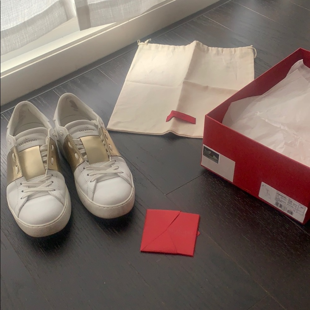 Valentino Open Low Top Sneakers 37.5